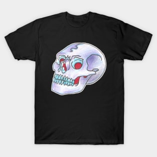 Blue Skull T-Shirt